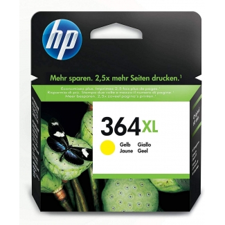 HP 364 XL - Cartucho de tinta original CB325EE, amarillo