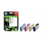 HP 364 XL - Cartucho de tinta original N9J74AE, negro, cían, magenta y amarillo, pack de 4