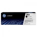 Hp 36A - Tóner original CB436A, negro