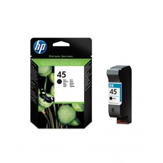 HP 45 - Cartucho de tinta original 51645AE, negro