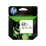 HP 62 XL - Cartucho de tinta original C2P07AE, tricolor