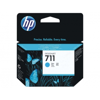 HP 711 - Cartucho de tinta original CZ130A, cían