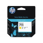 HP 711 - Cartucho de tinta original CZ132A, amarillo