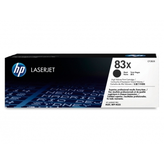 Hp 83X - Tóner original CF283X, negro