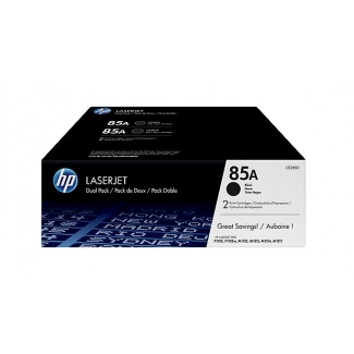 Hp 85A - Tóner original CE285AD, negro, pack de 2 unidades