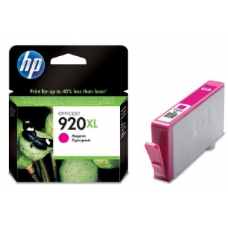 HP 920 XL - Cartucho de tinta original CD973AE, magenta