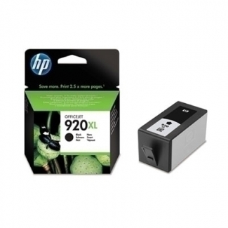 HP 920 XL- Cartucho de tinta original CD975AE, negro