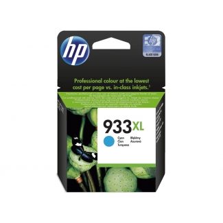 HP 933 XL - Cartucho de tinta original CN054AE, cían