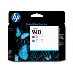HP 940 - Cabezal de impresión C4901A, cían y magenta