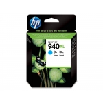 HP 940 XL- Cartucho de tinta original C4907AE, cían