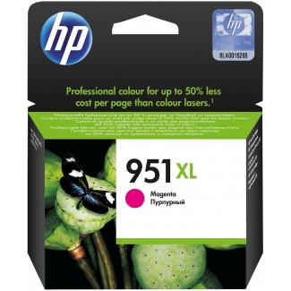 HP 951 XL- Cartucho de tinta original CN047AE, magenta