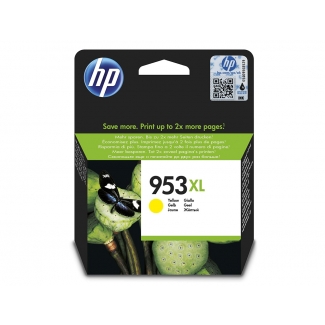 HP 953 XL - Cartucho de tinta original F6U18AE, amarillo