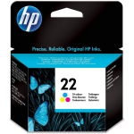 HP C9352AE - Cartucho de tinta original 22, tricolor