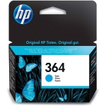 HP CB318EE - Cartucho de tinta original 364, cían