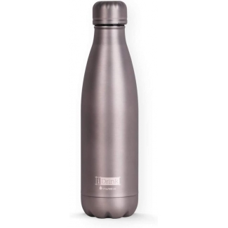 I-Drink ID0019 - Botella térmica, 500 ml, color gris metalizado