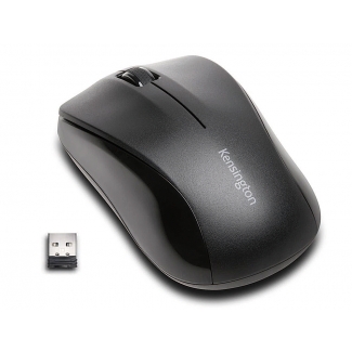 Kensington K72392EU - Ratón óptico inalámbrico, color negro