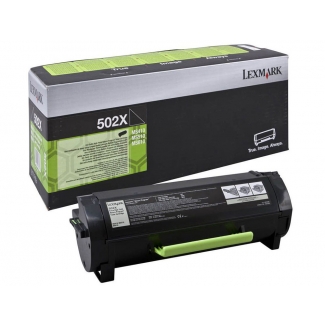 Lexmark 502 - Tóner original 50F2000, negro
