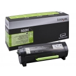 Lexmark 502H - Tóner original 50F2H00, negro