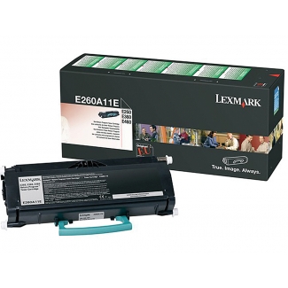 Lexmark - Tóner original E260A11E, negro