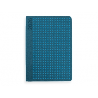 Liderpapel Anafi - Agenda anual, tamaño 15 x 21 cm, impresión día página, color azul