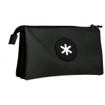Liderpapel Antartik TK31 - Estuche portatodo, 3 compartimentos, tamaño 220 x 30 x 120 mm, color negro