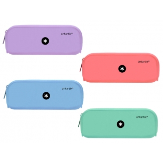 Liderpapel Antartik TK56 - Estuche portatodo, tamaño 180 x 70 x 53 mm, colores surtidos pastel