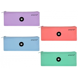 Liderpapel Antartik TK58 - Estuche portatodo, tamaño 210 x 80 x 30 mm, colores surtidos pastel