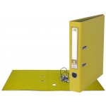 Liderpapel AY03 - Archivador de palanca, tamaño A4, lomo estrecho, con rado, color amarillo