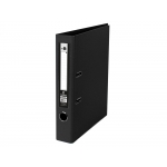 Liderpapel AY33 - Archivador de palanca, tamaño folio, lomo estrecho, con rado, color negro