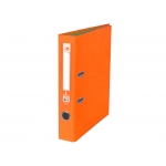 Liderpapel AY35 - Archivador de palanca, tamaño folio, lomo estrecho, con rado, color naranja