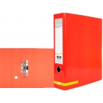 Liderpapel AZ39 - Archivador de palanca, tamaño A4, lomo ancho, color rojo