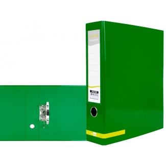 Liderpapel AZ40 - Archivador de palanca, tamaño A4, lomo ancho, color verde
