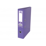 Liderpapel AZ79 - Archivador de palanca, tamaño A4, lomo estrecho, con rado, color lila