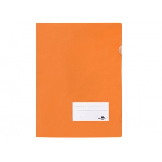 Liderpapel BL26 - Dossier uñero, A4, capacidad para 20 hojas, color naranja fluorescente opaco