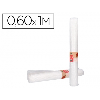 Liderpapel BU19 - Plástico burbujas, rollo de 0,60 x 1 m