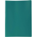 Liderpapel CJ43 - Carpeta con fundas, lomo personalizable, tapa flexible, A4, 30 fundas, color verde opaco