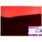 Liderpapel CM03 - Cartulina, 50 x 65 cm, 235 gr/m2, color metalizado rojo