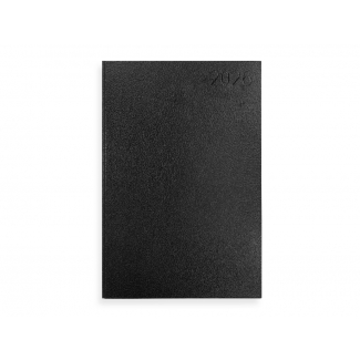 Liderpapel Corfu - Agenda anual, tamaño 15 x 21, impresión semana vista, color negro