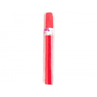 Liderpapel CP27 - Papel crespón, rollo de 50 cm x 2,5 m, color rojo