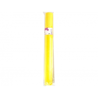 Liderpapel CP31 - Papel crespón, rollo de 50 cm x 2,5 m, color amarillo