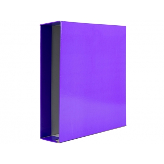 Liderpapel CZ31 - Caja para archivador, tamaño A4, lomo ancho, color lila