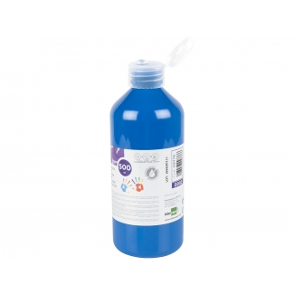 Liderpapel DD02 - Pintura de dedos, color azul, botella de 500 ml