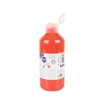 Liderpapel DD04 - Pintura de dedos, color rojo, botella de 500 ml