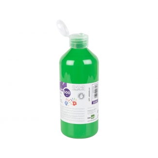 Liderpapel DD05 - Pintura de dedos, color verde, botella de 500 ml