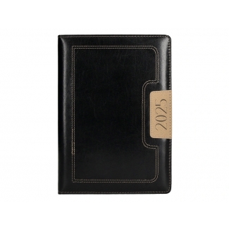 Liderpapel Dorios - Agenda anual, tamaño 17 x 24 cm, impresión día página, color negro 