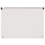 Liderpapel DS08 - Dossier con cremallera, A5, 180 micras, capacidad para 50 hojas, transparente