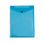 Liderpapel DS10 - Dossier con broche, A4 vertical, 180 micras, capacidad para 50 hojas, color azul transparente