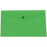 Liderpapel DS31 - Dossier con broche, A3, 180 micras, capacidad para 50 hojas, color verde transparente frosty
