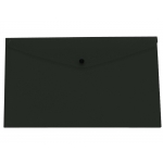 Liderpapel DS75 - Dossier con broche, A5, 180 micras, capacidad para 50 hojas, color negro opaco