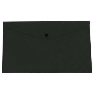 Liderpapel DS75 - Dossier con broche, A5, 180 micras, capacidad para 50 hojas, color negro opaco